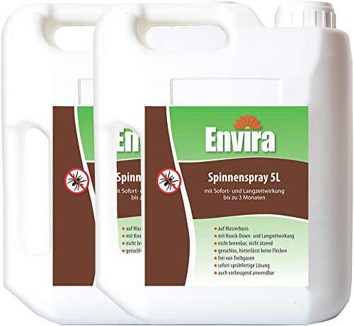 ENVIRA Spinnen Stopp Spray 2x5Ltr